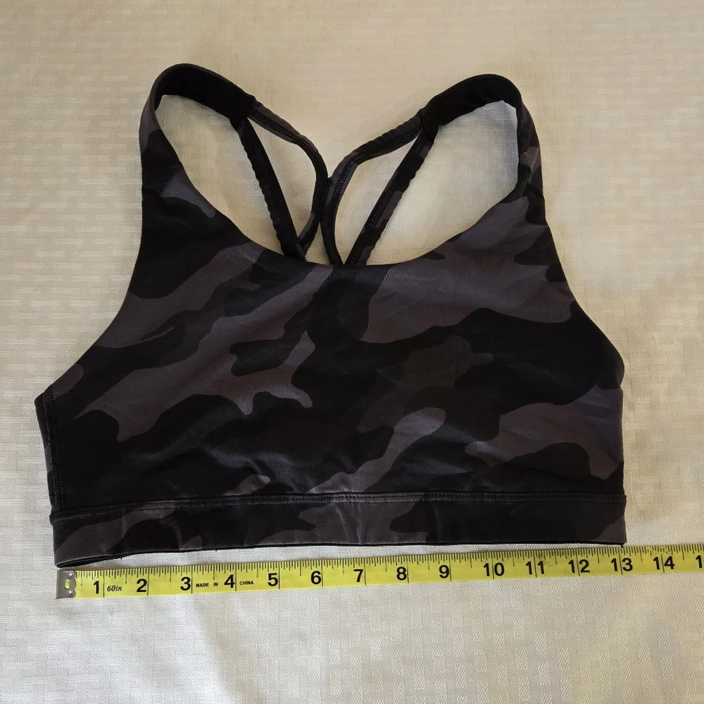 Old Navy Black Camouflage Sports Bra